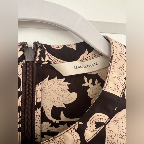 Rebecca Taylor Paisley Jumpsuit with Self Belt. Wore only once! - Picture 4 of 4